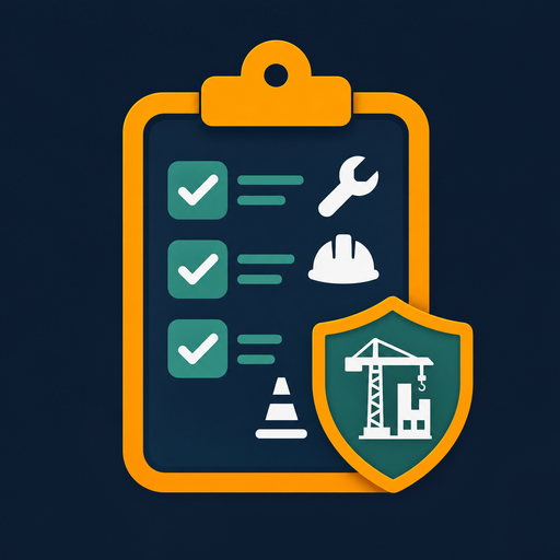 Job Site Safety Checklist icon